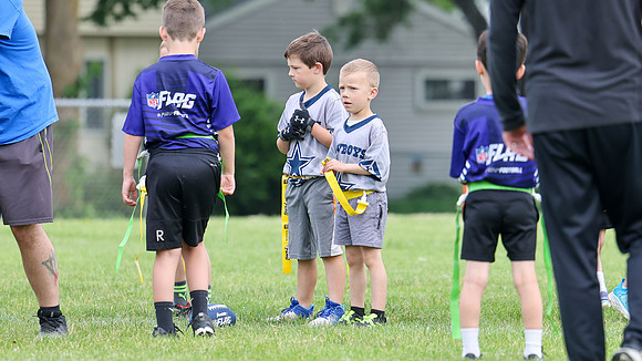 6-7-25 James V Flag Football (with Charlie)