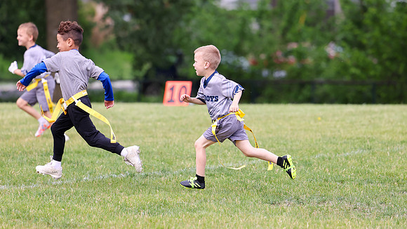 6-7-25 James V Flag Football (with Charlie)