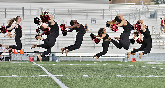8-26-21 JV Dance during JV Football Game  (2)