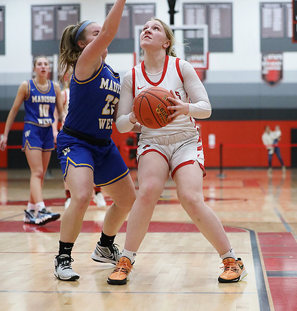 2-18-23 VARSITY SENIOR Lucy Strey NIGHT) vs. Madison West    (63)