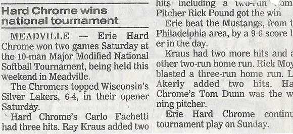 1988 Major National Championships