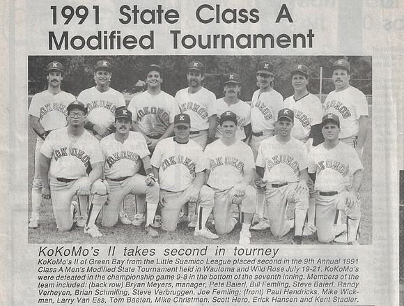 1991 Class A State Tournament (1)