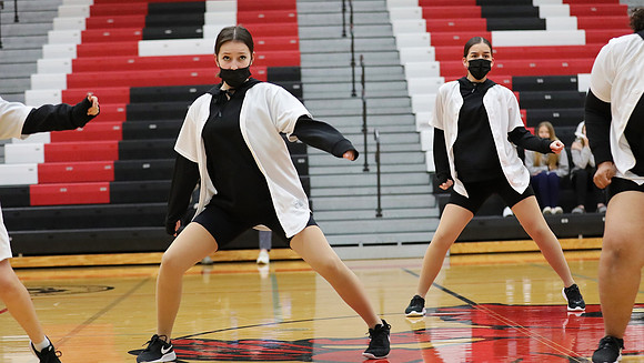 JV Dance 1-13-22 at JV Basketball Game  (33)
