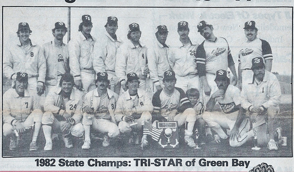 1982 Major State Champions - Tri Star