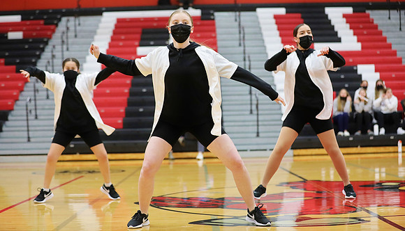 JV Dance 1-13-22 at JV Basketball Game  (45)