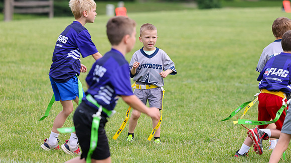6-7-25 James V Flag Football (with Charlie)