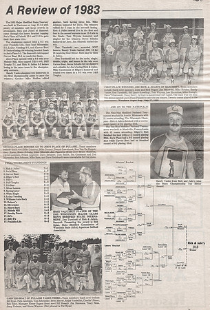 1983 Major State Tournament