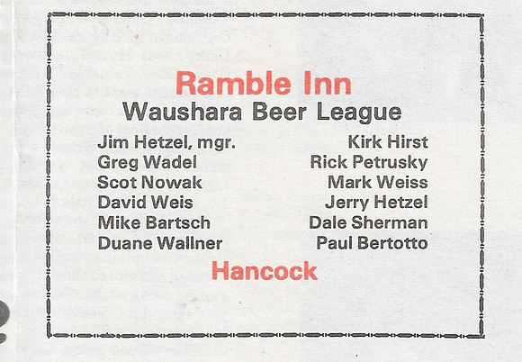 1987 Class A State Tournament  (13)