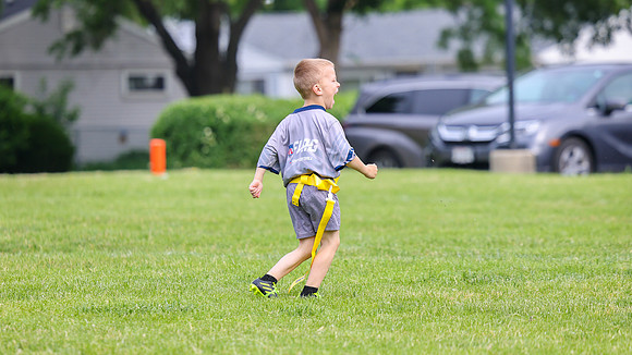 6-7-25 James V Flag Football (with Charlie)