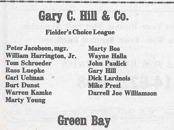 1986 Major State Tournament Program  (22)