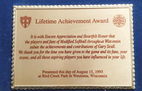 Gary Seidl - Liftime Achievemnt Award