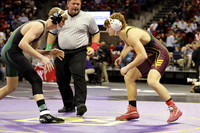 Waterloo 160 lbs. Trevor Firari Match #1 State Tournament 2023  (5)