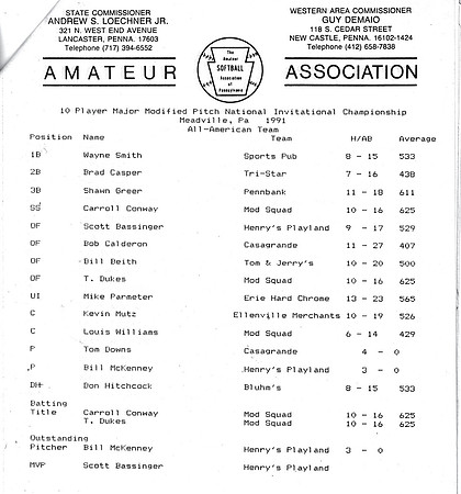 1991 Major Nationals in Meadville PA (2)