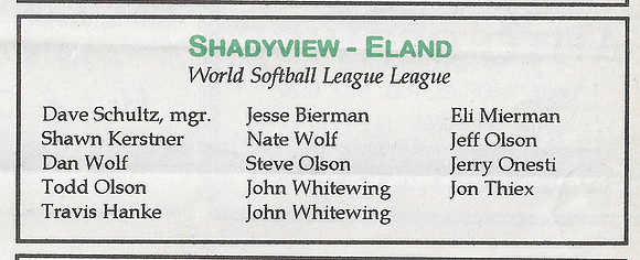 1996 Class B State Tournament Program  (24)