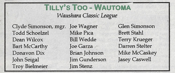 1996 Class B State Tournament Program  (12)