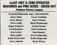 1983 Major State Tournament Program  (12)