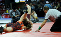 Waterloo GIRLS Michala Lewllin 152 lbs. Match 1 at State Tournament 2023  (8)