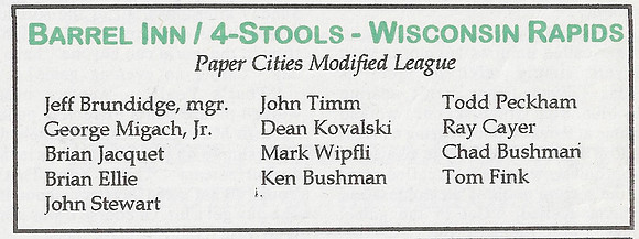 1996 Class B State Tournament Program  (14)
