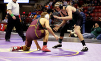 Waterloo 160 lbs. Trevor Firari Match #1 State Tournament 2023  (8)