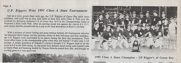 1991 Class A State Tournament  (1)