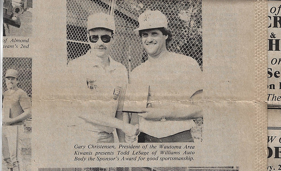 1989 Major A State Tournament Wautoma  (8)