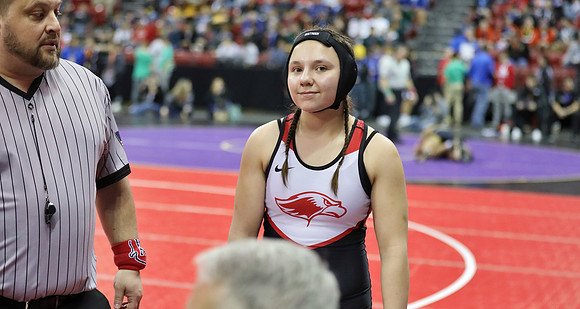Courtney Schenk 138lbs. at State Tournament 2-23-23 (13)