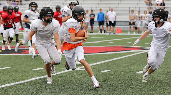 JV Scrimmage vs. Grafton, Stoughton, & Kettle Moraine  (91)