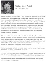 Wally Wendt