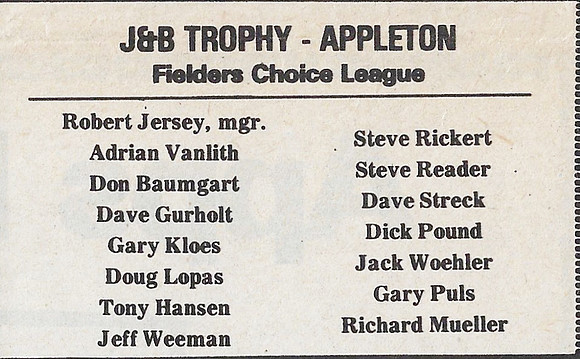 1983 Major State Tournament Program  (10)
