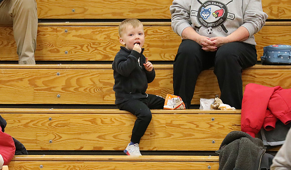 January at Sun Prairie Boys Basketball Game (2)