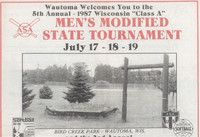 1987 Class A State Tournament  (1)