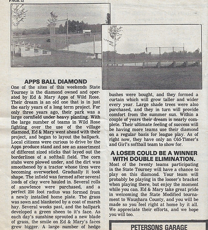 1983 Major State Tournament Program  (5)