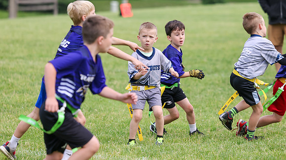 6-7-25 James V Flag Football (with Charlie)
