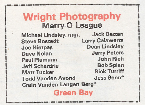 1987 Class A State Tournament  (6)