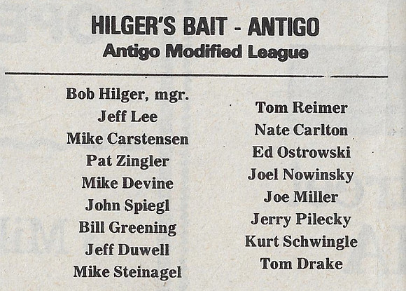 1983 Major State Tournament Program  (17)
