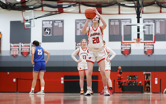 2-18-23 VARSITY SENIOR Lucy Strey NIGHT) vs. Madison West    (71)