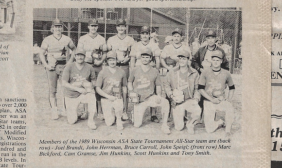 1989 Major A State Tournament Wautoma  (9)