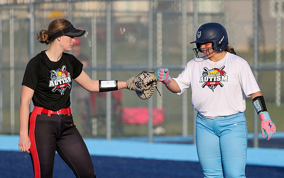 4-24-25 Hits 4 AUTISM Sun Prairie East vs. Sun Prairie West Softball (2)