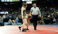 Waterloo GIRLS Michala Lewllin 152 lbs. Match 1 at State Tournament 2023  (14)