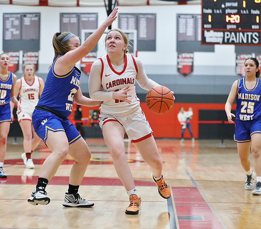 2-18-23 VARSITY SENIOR Lucy Strey NIGHT) vs. Madison West    (62)