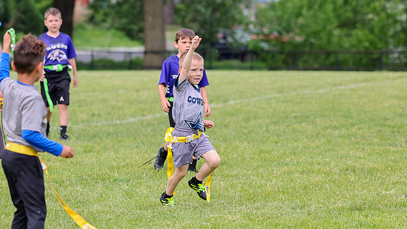 6-7-25 James V Flag Football (with Charlie)