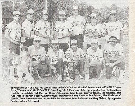 1986 Major State Tournament (2)