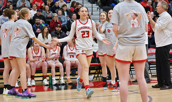 2-18-23 VARSITY SENIOR Lucy Strey NIGHT) vs. Madison West    (10)