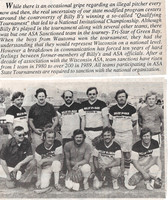 1980 Major State Champions Billy B's