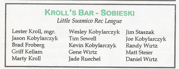 1996 Class B State Tournament Program  (22)