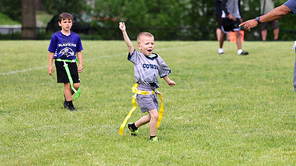 6-7-25 James V Flag Football (with Charlie)