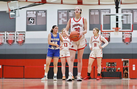 2-18-23 VARSITY SENIOR Lucy Strey NIGHT) vs. Madison West    (69)