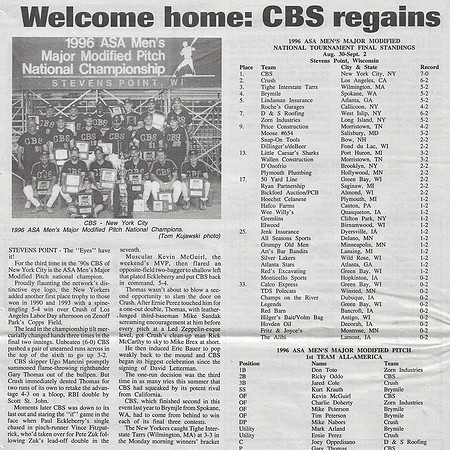 1996 Major Nationals  (1)