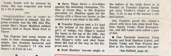 1991 Major State Tournament  (2)
