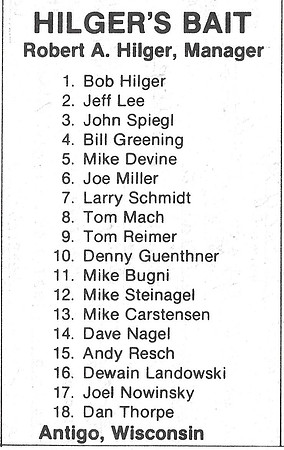 1981 Major State Tournament at Wouters Front Green Bay  (5)